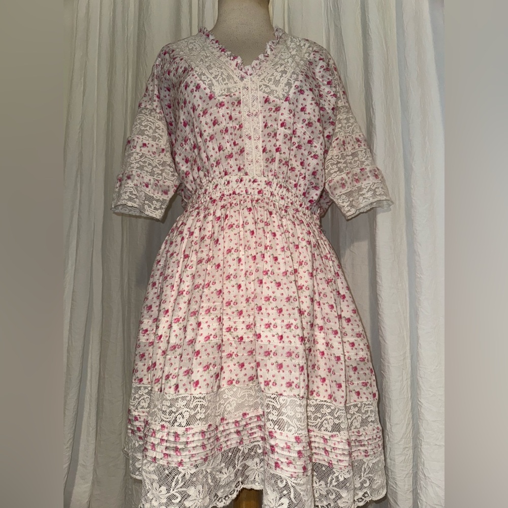 NEWTON DRESS POPPY PINK
